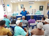 Celebran Día del Hombre con conversatorio sobre la violencia contra la mujer