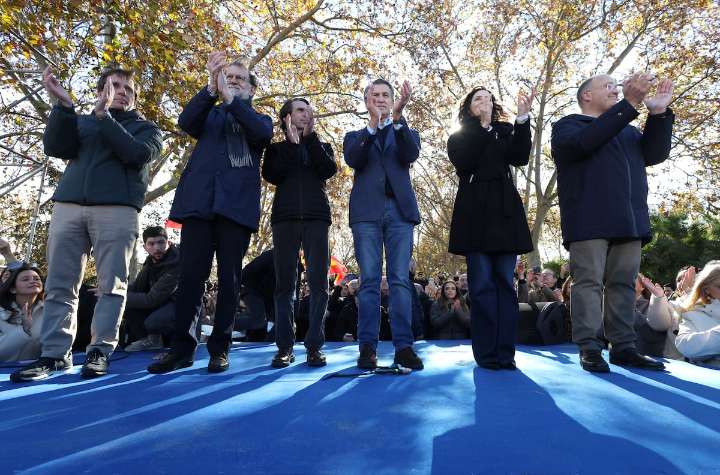 Última hora de la concentración del PP en Madrid, en directo | Feijóo, en la concentración del PP: “El sanchismo está en la cárcel y tiene que salir del Gobierno”
