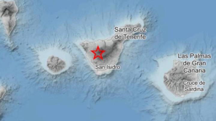 Terremotos en Tenerife: la isla registra un seísmo de 2,4 este viernes