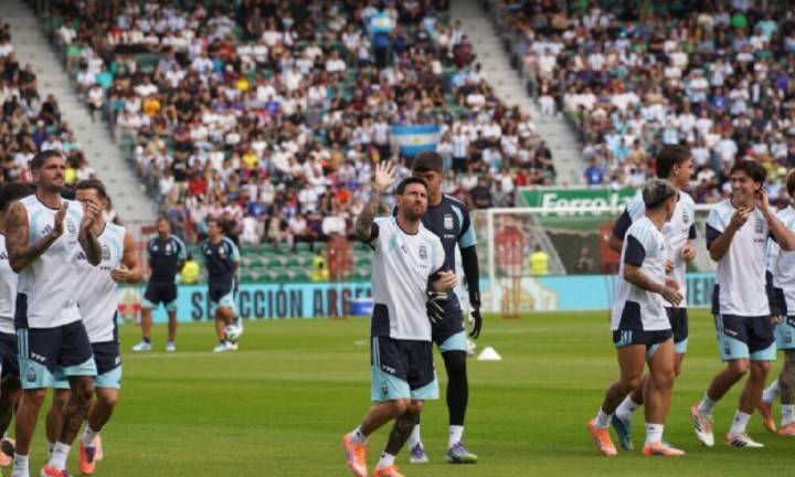 El once inédito de Argentina para enfrentar a Angola