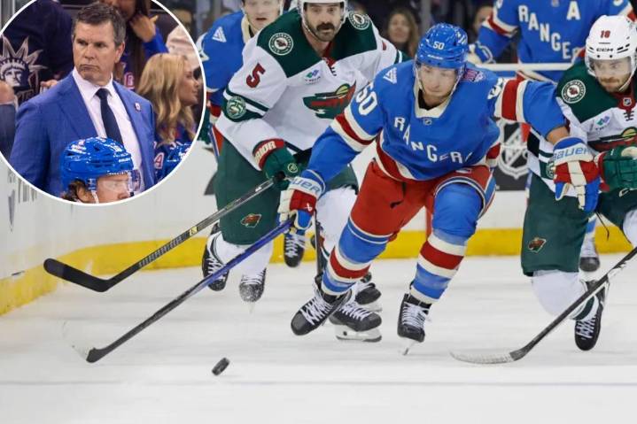 Will Cuylle gets key power play role as Rangers seek spark