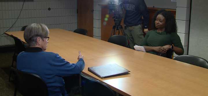 KCK residents ask Kansas Governor Laura Kelly about community needs during statewide budget tour