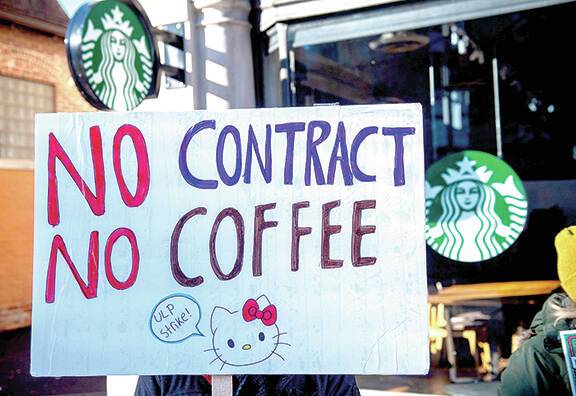 Starbucks workers’ union expands strike to more stores on Black Friday