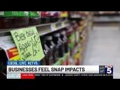 Government shutdown impacts local grocery stores as SNAP benefits dwindle