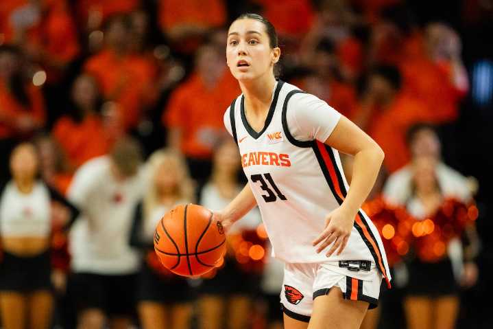 Oregon State women can’t keep up with No. 17 Vanderbilt in second loss of season