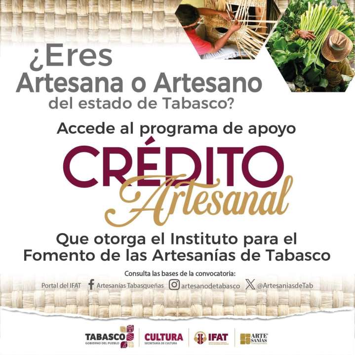 Gobierno del Pueblo impulsa artesanía tabasqueña con créditos y moda