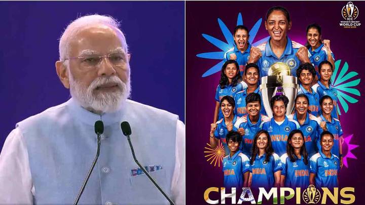 PM Modi Hails Indian Women’s Team’s Historic World Cup Triumph