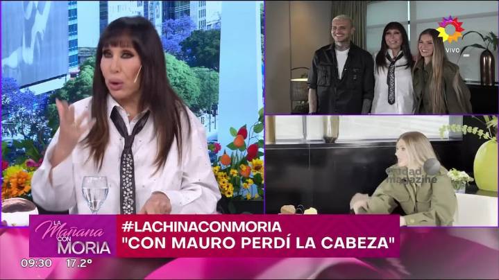 Por qué Moria Casán dijo que la China Suárez es “una geisha” con Mauro Icardi: “Para mí...”