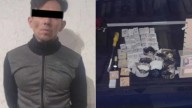 Detienen a hombre que robo joyería y relojes de tienda departamental en Tacuba