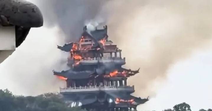Un templo de 1.500 años se incendia en China por culpa de un turista