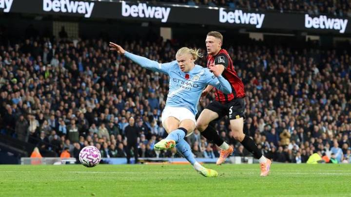 Haaland guía al Manchester City con doblete en triunfo 3