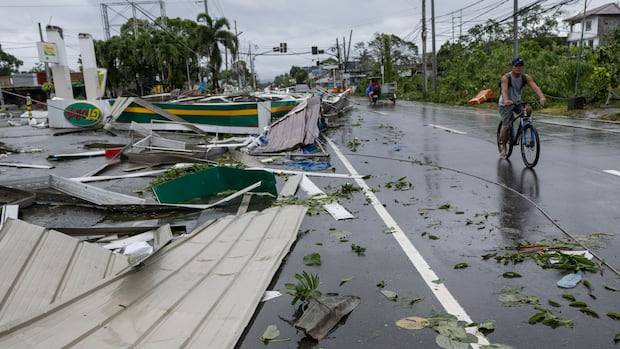 Typhoon Fung-wong blows away from Philippines, leaving 8 dead and 1.4 million displaced