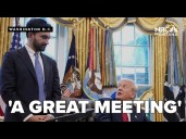 'A great meeting' Trump pleased with one on one with New York City's mayor elect Mamdani