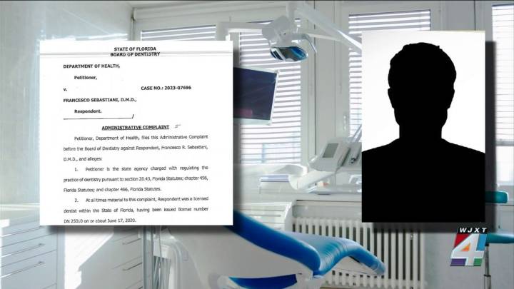 Florida Department of Health files complaint against St. Johns County dentist after patient dies