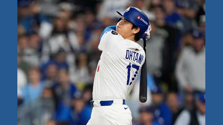 Ohtani is unanimous MVP for 4th time in winning NL honor as Judge edges Raleigh for 3rd AL accolade