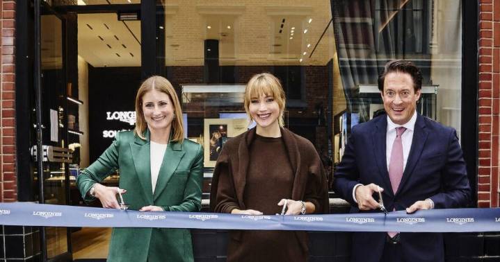 LONGINES celebrates SoHo New York City boutique Opening with Ambassador of Elegance Jennifer Lawrence