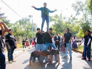 UTVCO participa en el desfile por el 115 aniversario de la Revolución Mexicana en San Pablo Huixtepec
