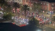 No escucharon al Gobierno: motociclistas realizaron “rodadas” en Santiago por noche de Halloween