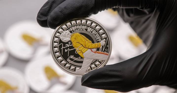 U.K. issues special Freddie Mercury coin