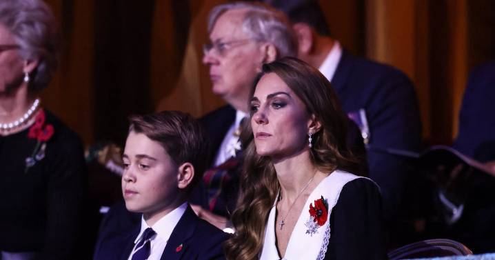 Prince George attends event honouring fallen soldiers