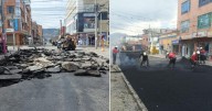 Con obras de mantenimiento se renuevan vías comerciales en el barrio 20 de Julio, al sur de Bogotá
