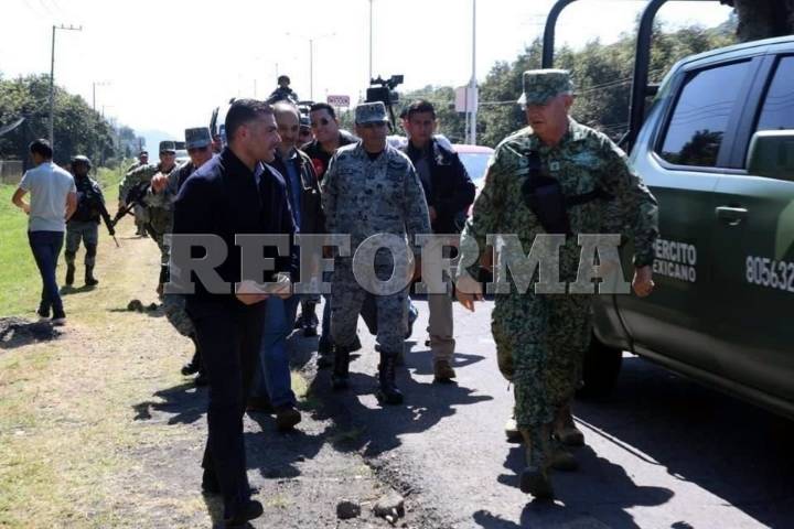 Recorre Gabinete de Seguridad calles de Uruapan