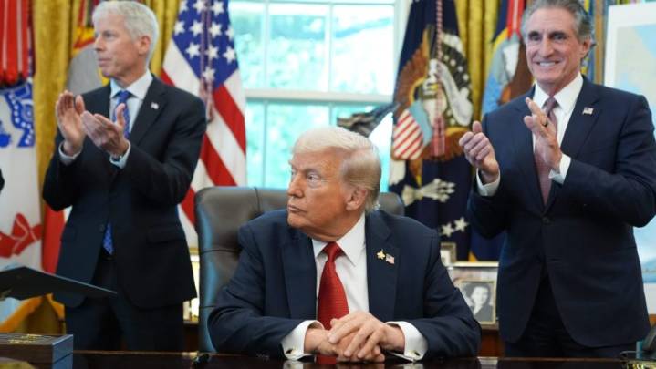 Trump suggests he and Burgum will 'fix' Lincoln Reflecting Pool