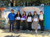 Mural comunitario sella cierre de programa contra la violencia de género en San Clemente
