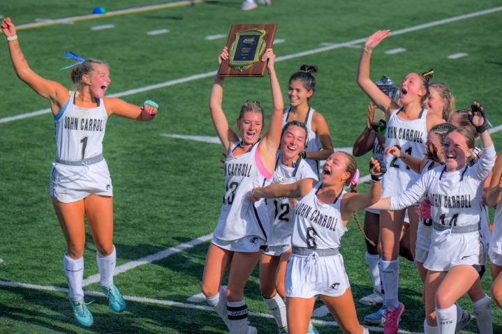 John Carroll field hockey beats No. 14 Severn in IAAM B final