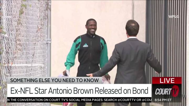 Ex-NFL Star Antonio Brown Released on Bond