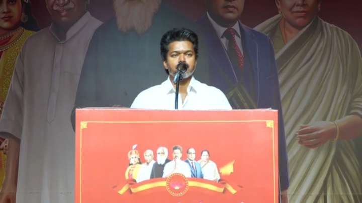 Vijay chairs TVK’s Special General Committee Meeting in Mahabalipuram