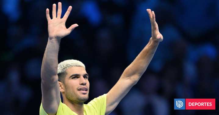 Alcaraz avanza a semis del ATP Finals de Turín sin jugar: español podría volver a ser 1° del mundo