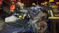 Dos muertos y una herida grave tras accidente en arrancones en la Vía Atlixcayotl
