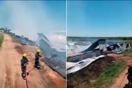 Un incendio arrasó un galpón avícola en el norte entrerriano: había 38.000 pollos