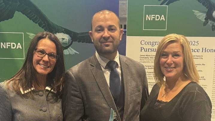 Merkle Funeral Service honored with top award at NFDA convention