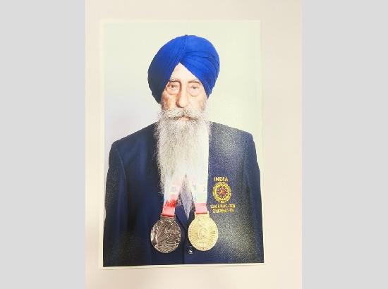 94-yr-old Chandigarh Athlete Kirpal Singh shines at Asia Masters Championship, wins gold and silver [ FULL VIEW ]