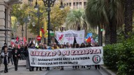 Manifestación por la libertad de los 6 de Zaragoza: "El fascismo no descansa, nuestra lucha tampoco"