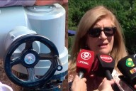 Romero confirmó que para el mediodía “estarán todos los centros de distribución con agua”