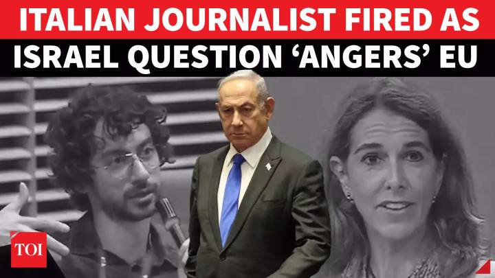 Italian Journalist Questions EU’s Israel ‘Double Standards’ On LIVE TV, Gets Sacked Next Moment