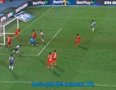 ¡El VAR me lo confirmó!, el balón traspasó la línea y fue gol del Junior