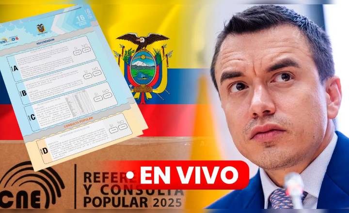 Referéndum Ecuador 2025 EN VIVO: participación, incidencias y resultados de la consulta popular minuto a minuto
