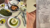 Fue a El Preferido de Palermo, pidió langostinos, burrata y helado: mostró el ticket final