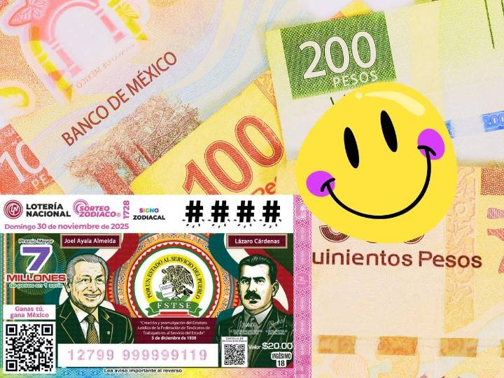 Lotería Nacional: Resultados del Sorteo Zodiaco 1728 del 30 de noviembre de 2025