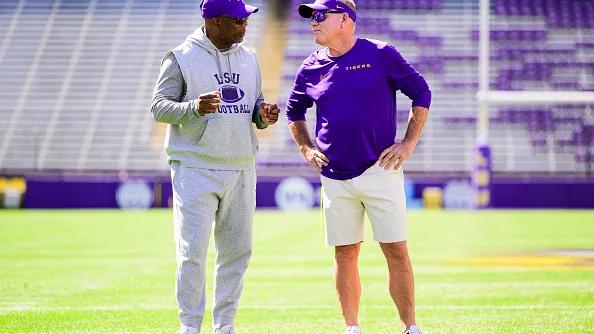 Who is Frank Wilson? Meet LSU's interim head coach filling in for Brian Kelly
