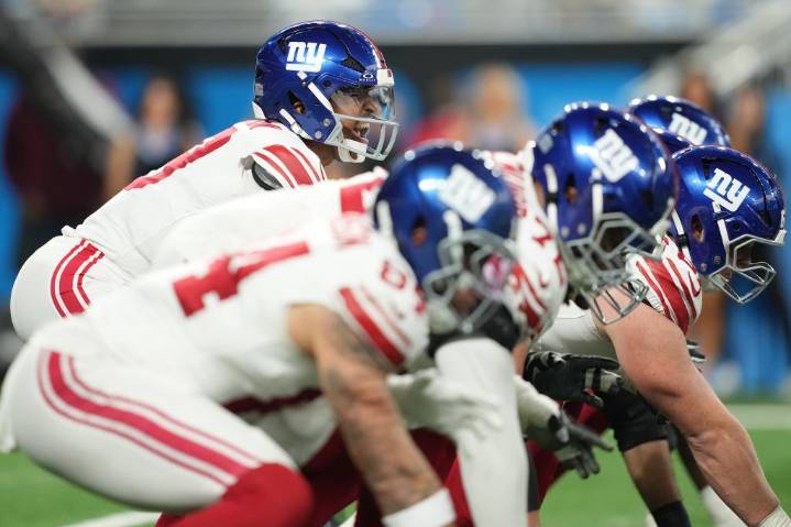 How Giants offensive line has defied expectations in tailspin