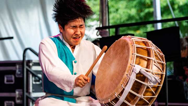 See photos from the second day of the 82nd National Folk Festival in Jackson, MS