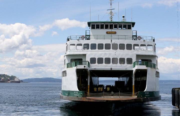 Two retired WA state ferries, Hyak and Klahowya, again up for sale