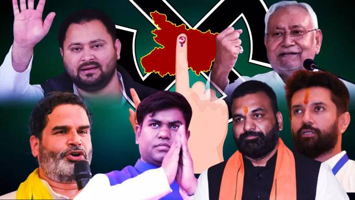 Bihar Exit Poll Results 2025: NDA Predicted to Retain Power as Opposition Questions ‘Fake’ Polls