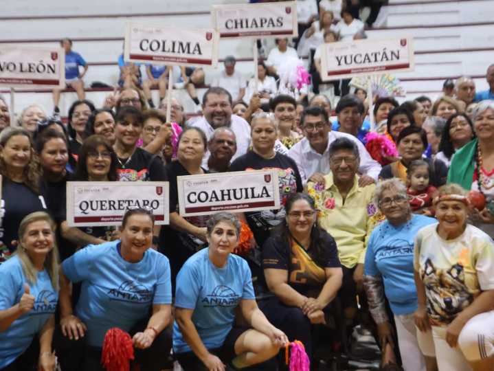 Viva el cachibol, evento nacional que reúnen a cientos de adultos mayores