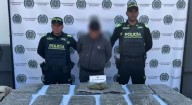 Cárcel para hombre que transportaba marihuana en un bus, fue capturado en el peaje de Chusacá, Cundinamarca